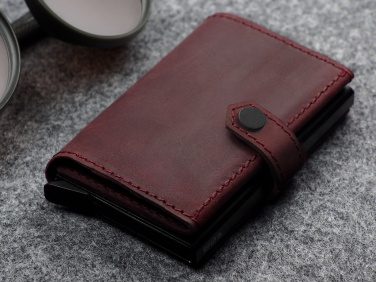 Logotrade mainoslahja tuotekuva: RFID-lompakko - Hunter Leather 2109284